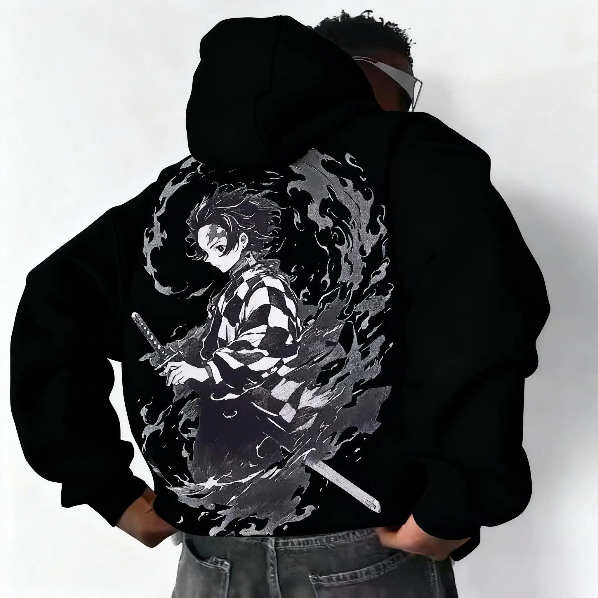 New Autumn Demon Slayer Anime Hoodie Men Women Streetwear Sweatshirt Pullover Graphic Print Long Sleeve Tops Casual Y2k Clothes