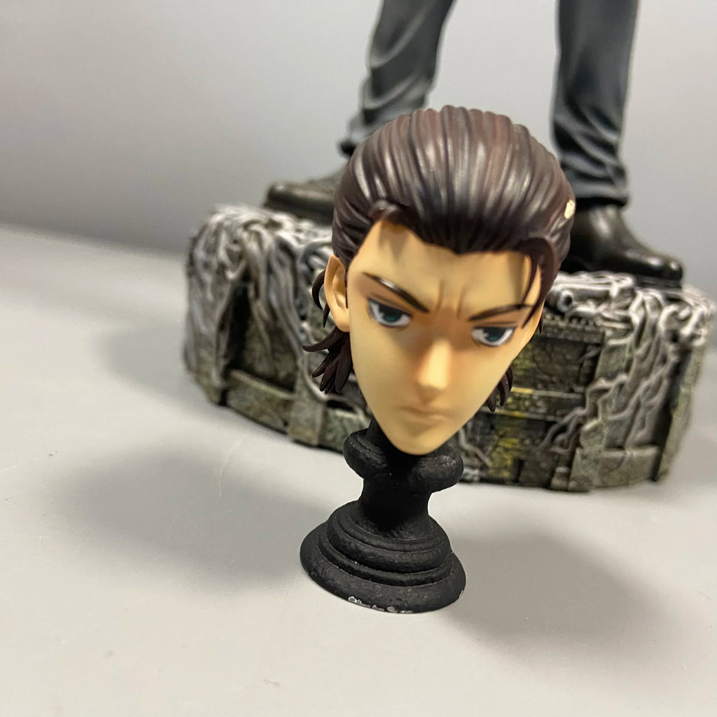 NEW 30cm Attack On Titan Anime Figure Eren Jaeger Action Figure Jaeger Survey Corps Statue Figurine Model Doll Toy Christmas