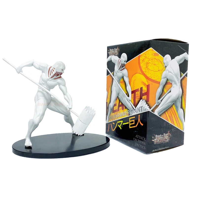 28cm Attack on Titans Levi Ackerman Action Anime Figura Kawai Eren Jaege Mikasa Ackerman The Armored Titan Figure Cute Doll Toys