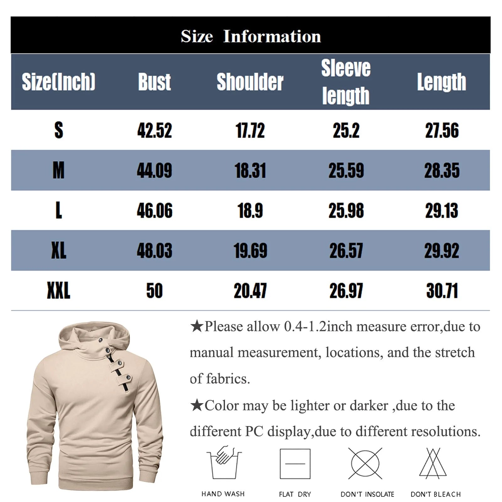 Men Autumn New Sweatshirt Tops Simple Solid Fitting Button Zipper Hoodie Daily Casual Sports Street Matching Pullover Sweatshirt