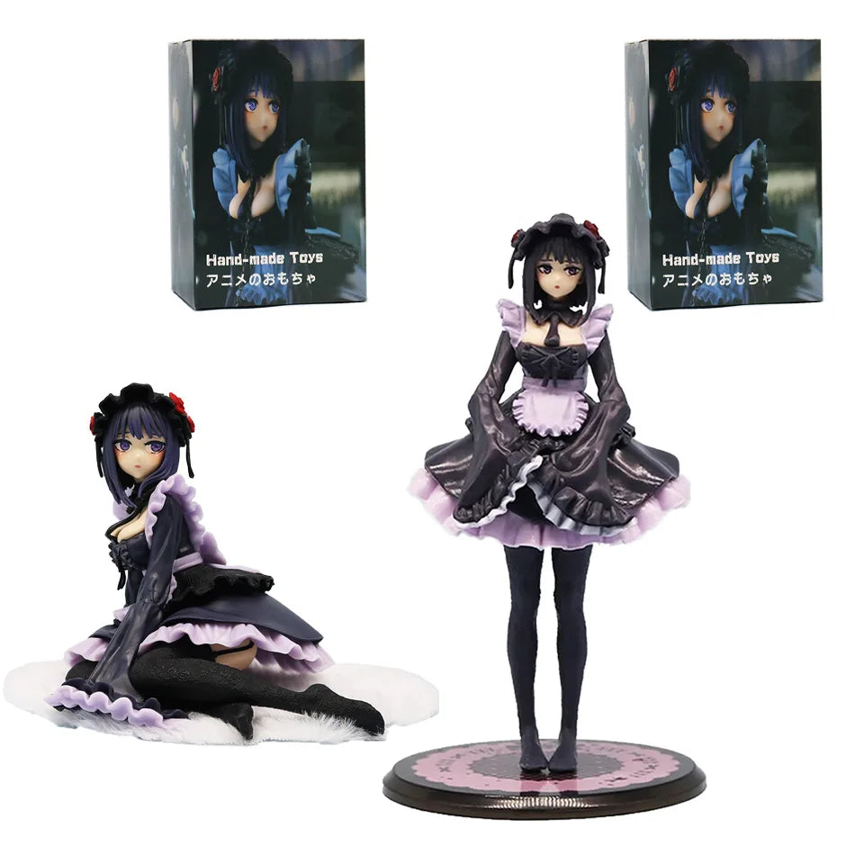 My Dress-Up Darling Anime Figure - Kitagawa Marin Black Maid Outfit Action Figure Shizuku Kuroe Figurine Collection Model Toy