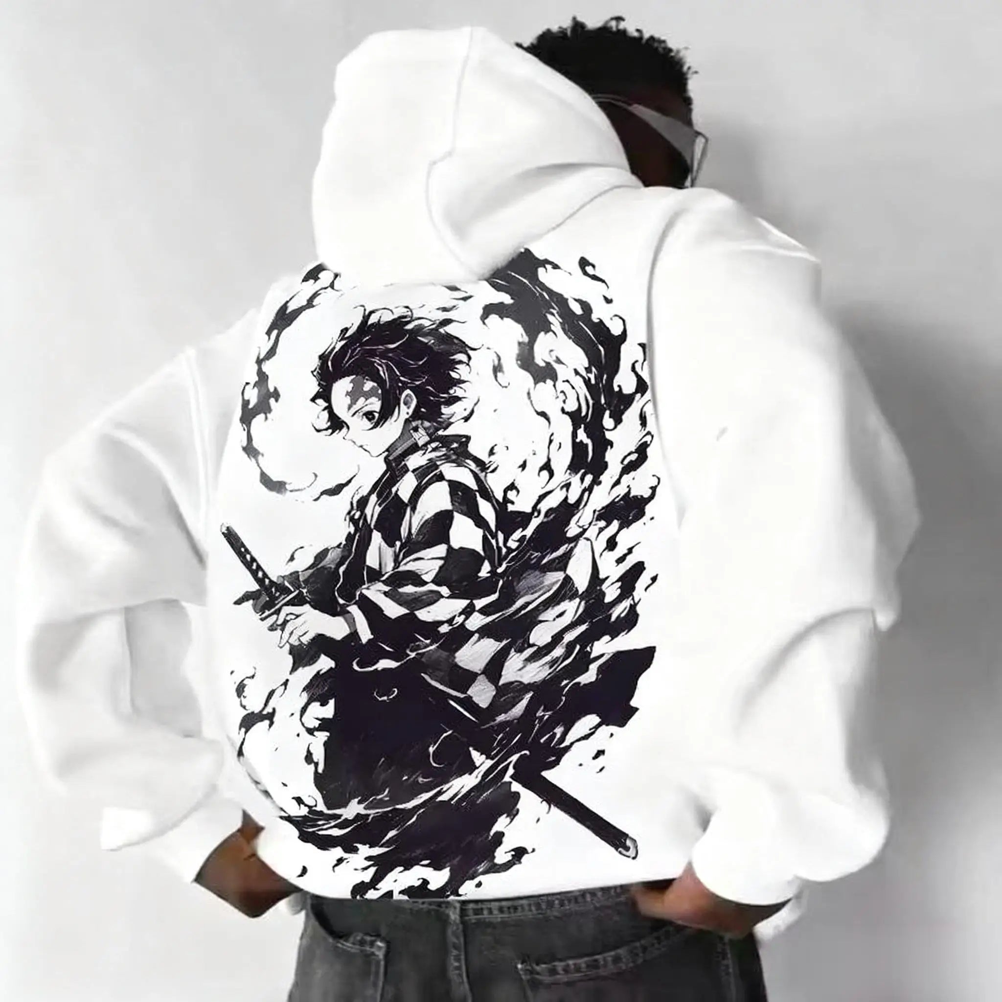 New Autumn Demon Slayer Anime Hoodie Men Women Streetwear Sweatshirt Pullover Graphic Print Long Sleeve Tops Casual Y2k Clothes