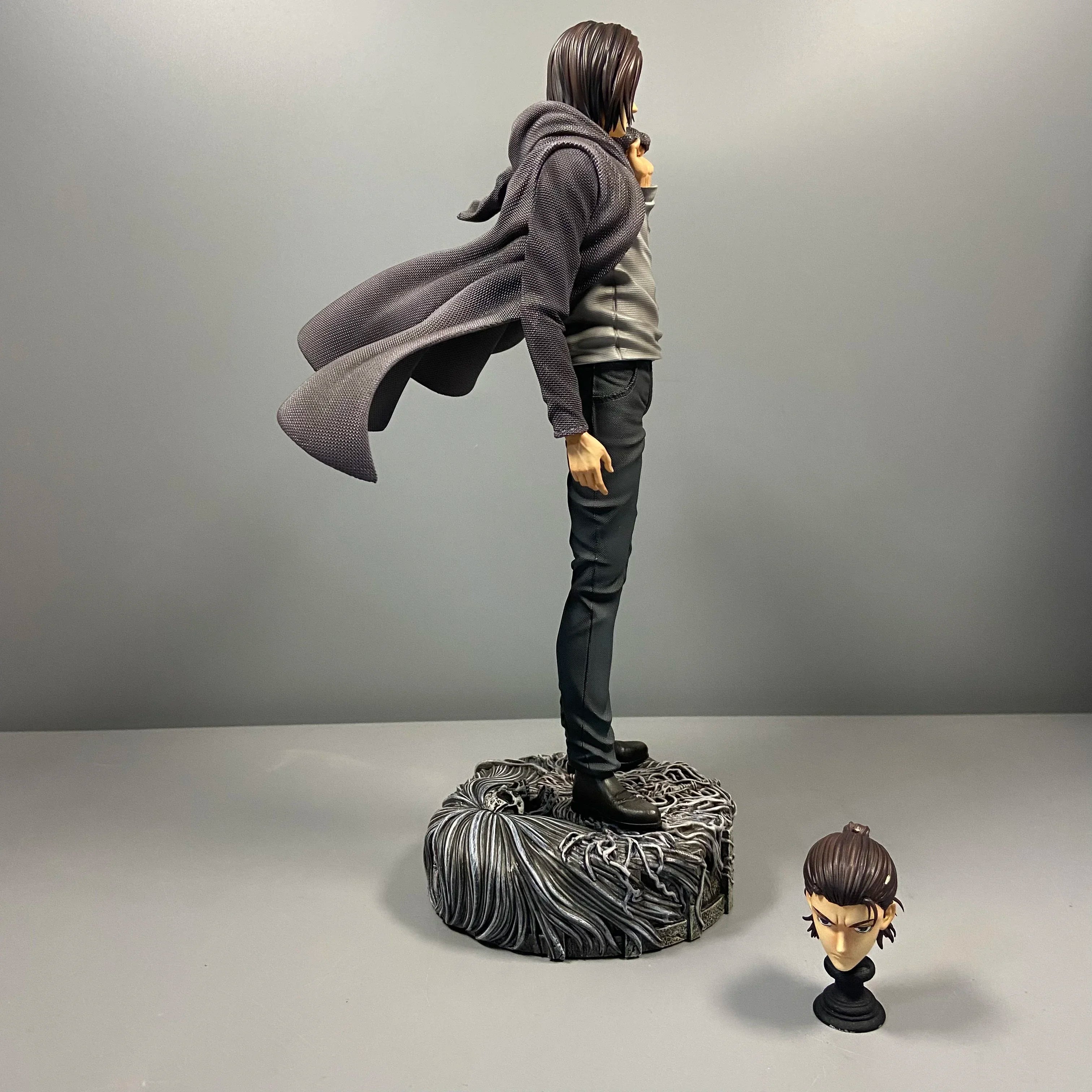 NEW 30cm Attack On Titan Anime Figure Eren Jaeger Action Figure Jaeger Survey Corps Statue Figurine Model Doll Toy Christmas