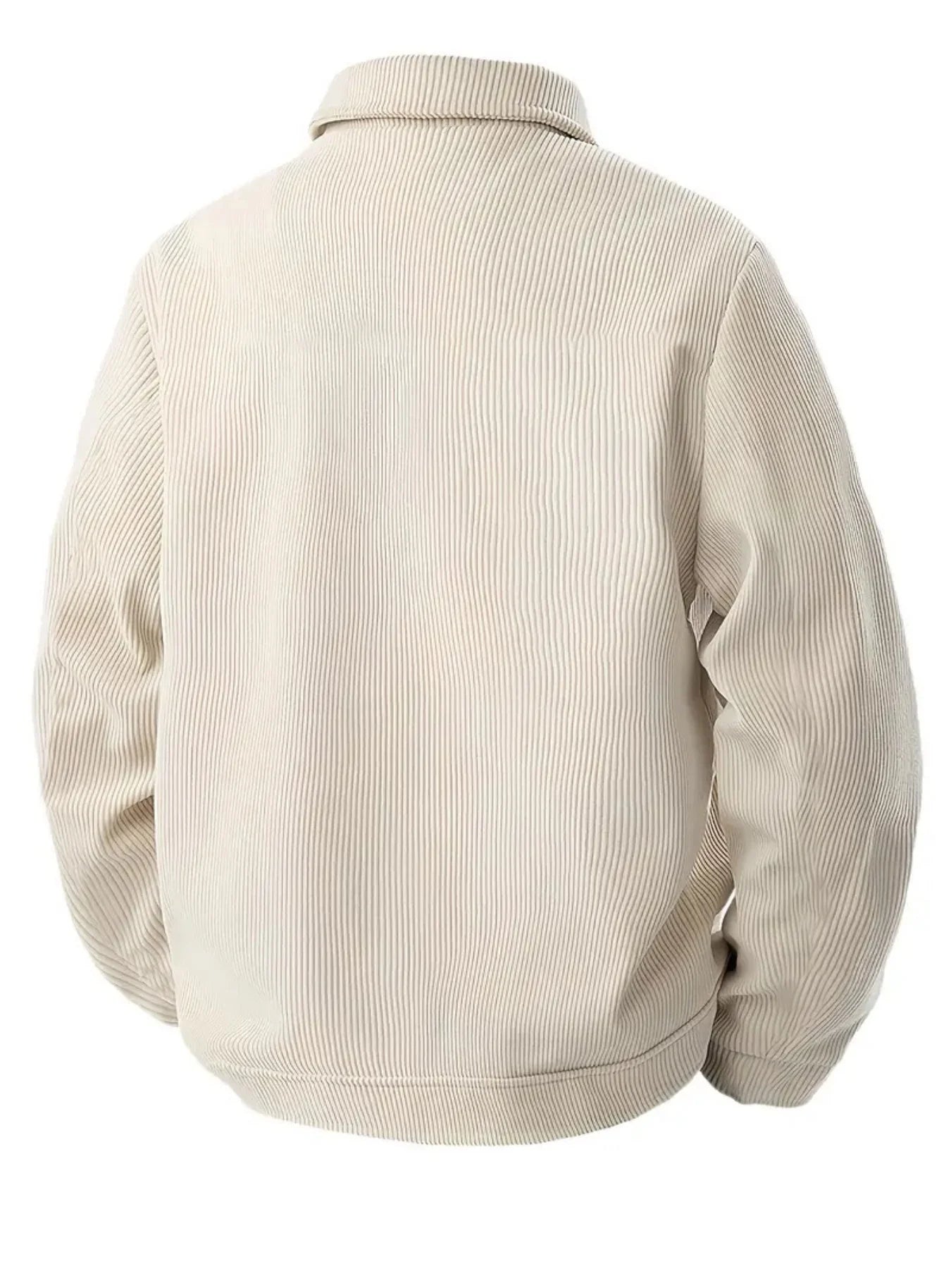 The 2025 new autumn corduroy jacket for men with a lapel, a trendy Japanese style loose coat