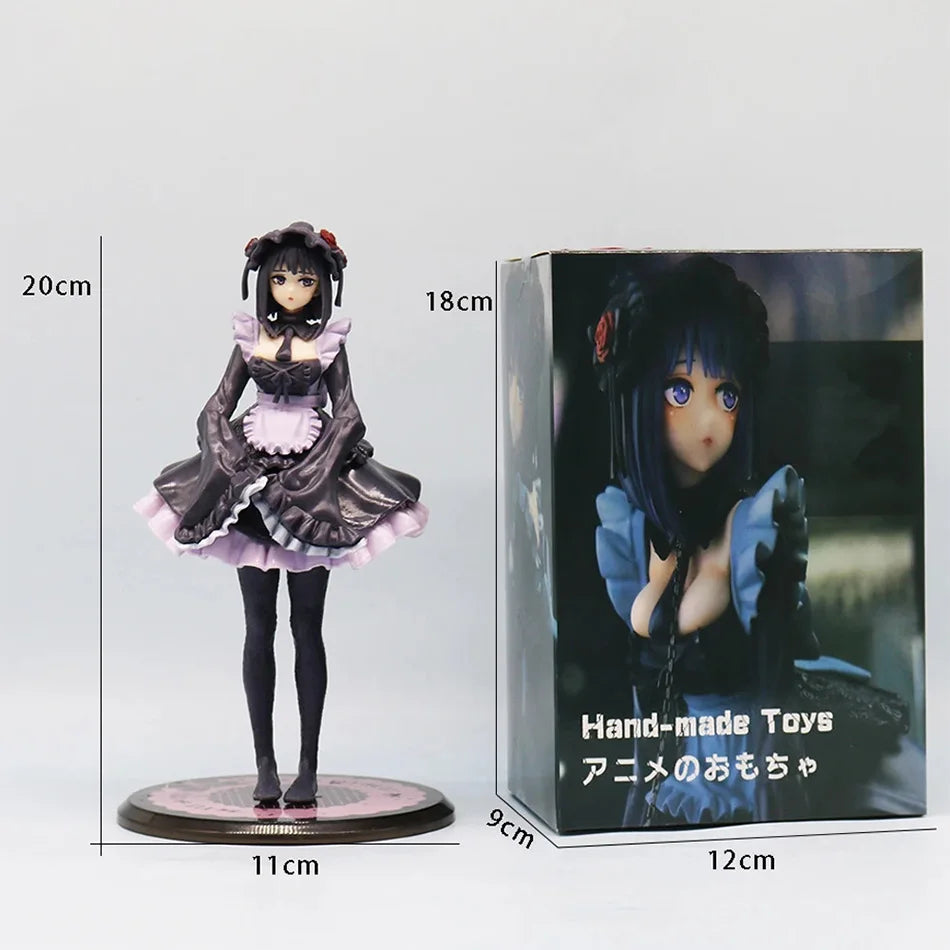 My Dress-Up Darling Anime Figure - Kitagawa Marin Black Maid Outfit Action Figure Shizuku Kuroe Figurine Collection Model Toy