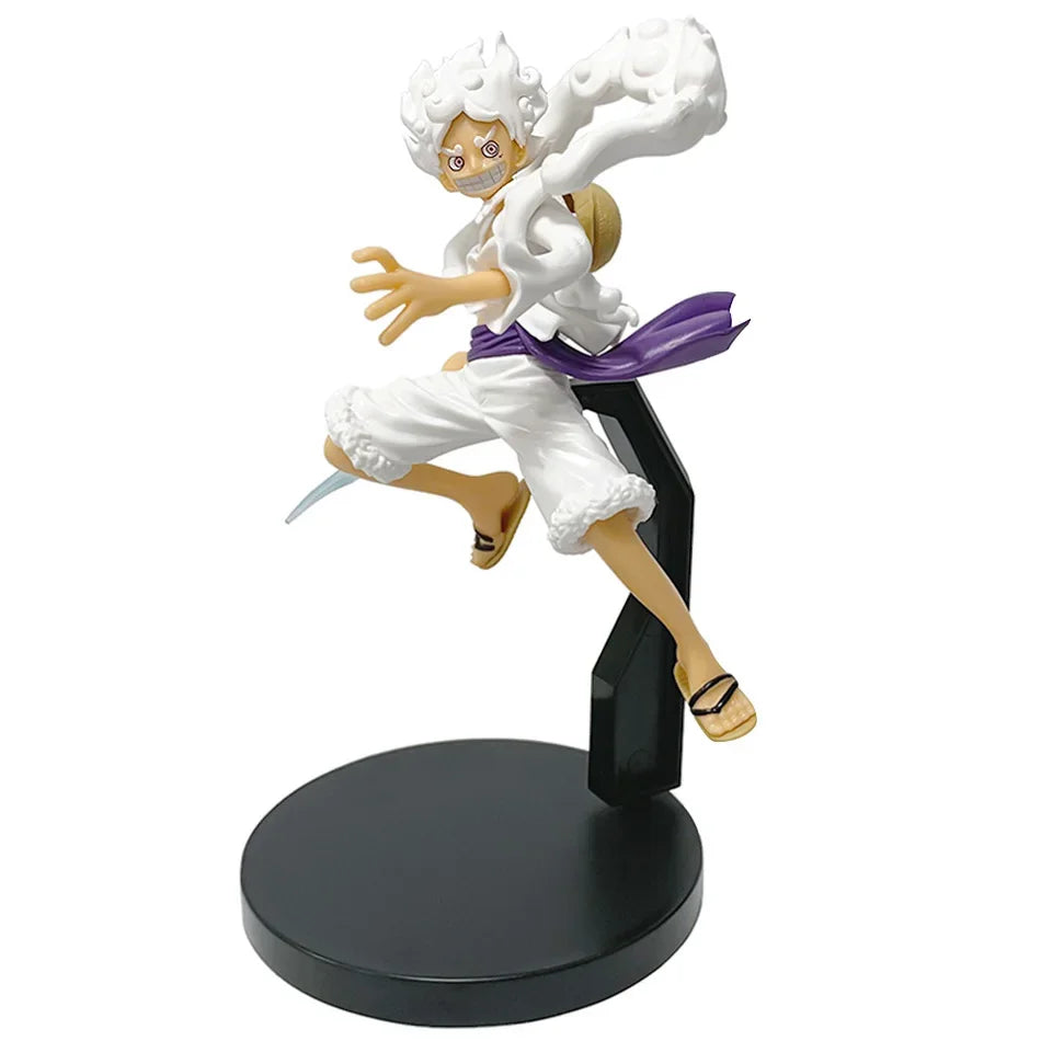 In Stock 18cm Anime Toy ONE PIECE Figure   Nika Monkey D Luffy Action Figures Dolls Pvc Model Collectible Statue Toy Gift