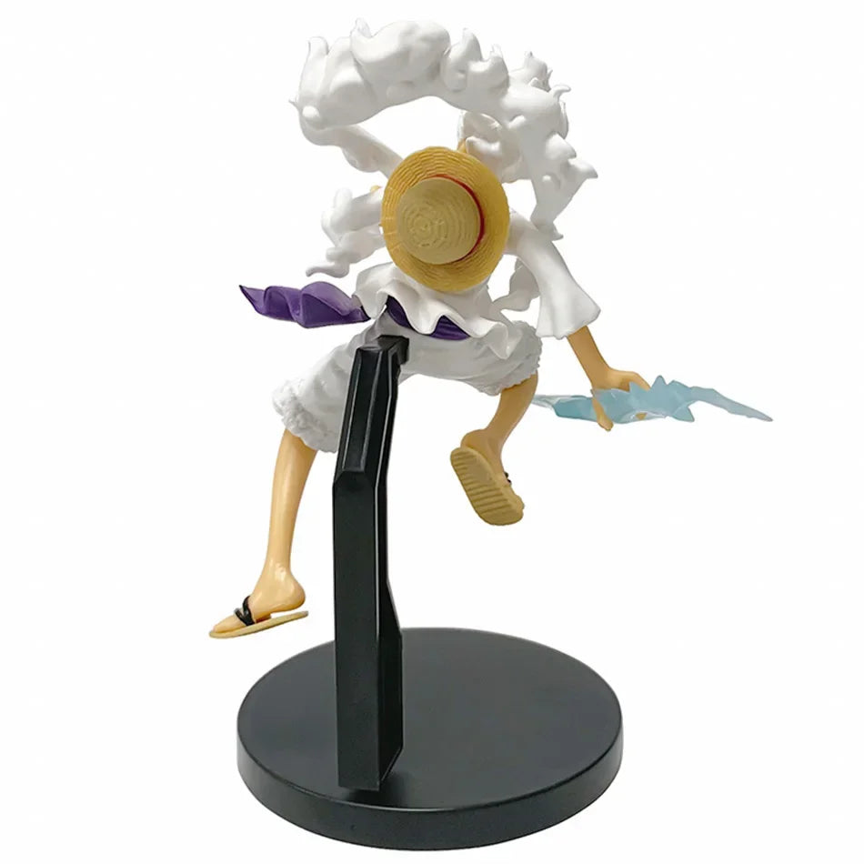 In Stock 18cm Anime Toy ONE PIECE Figure   Nika Monkey D Luffy Action Figures Dolls Pvc Model Collectible Statue Toy Gift