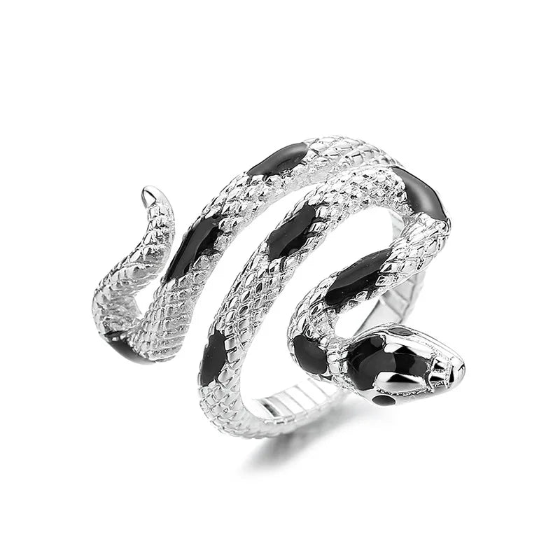 New Fashion Snake Ring Clothing Party Dance Creative Animal Ring Jewelry Accessories Party Gift Wholesale