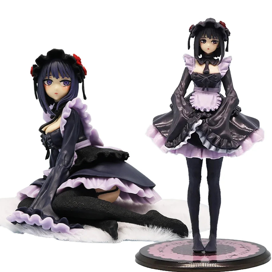 My Dress-Up Darling Anime Figure - Kitagawa Marin Black Maid Outfit Action Figure Shizuku Kuroe Figurine Collection Model Toy