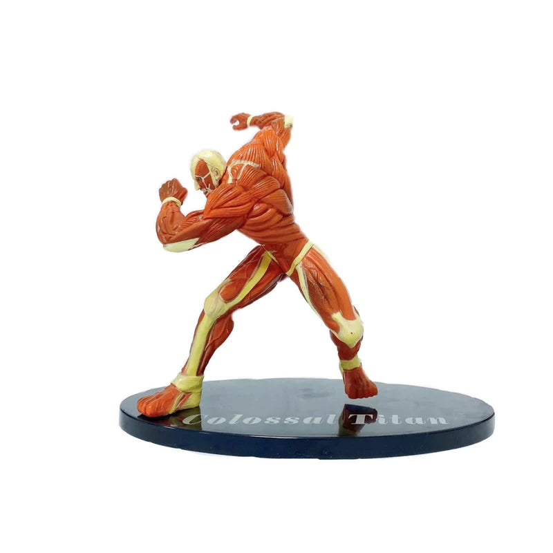 28cm Attack on Titans Levi Ackerman Action Anime Figura Kawai Eren Jaege Mikasa Ackerman The Armored Titan Figure Cute Doll Toys