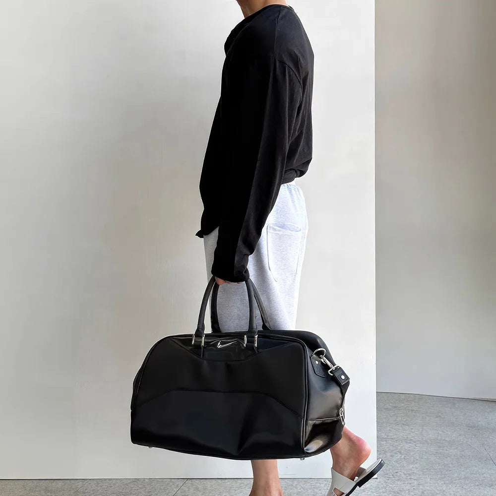 Cotton Men's Long Sleeve T-shirts for Men Blouses Korean Trend Harajuku Loose T Shirts Spring Autumn Bottoming Shirts Soft